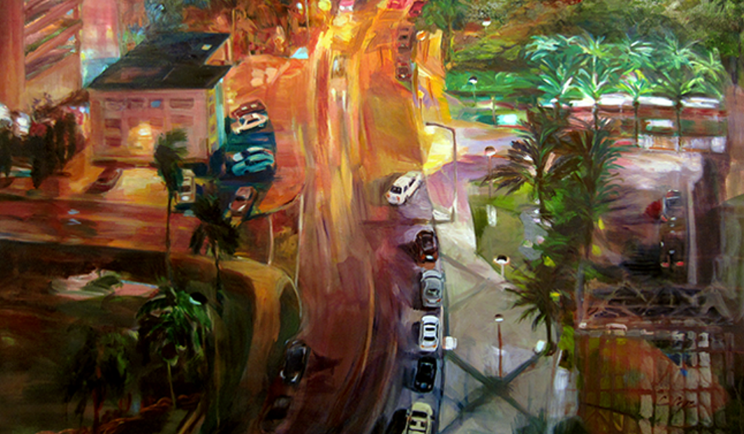 Nightfall on Biscayne: A Neon Dreamscape